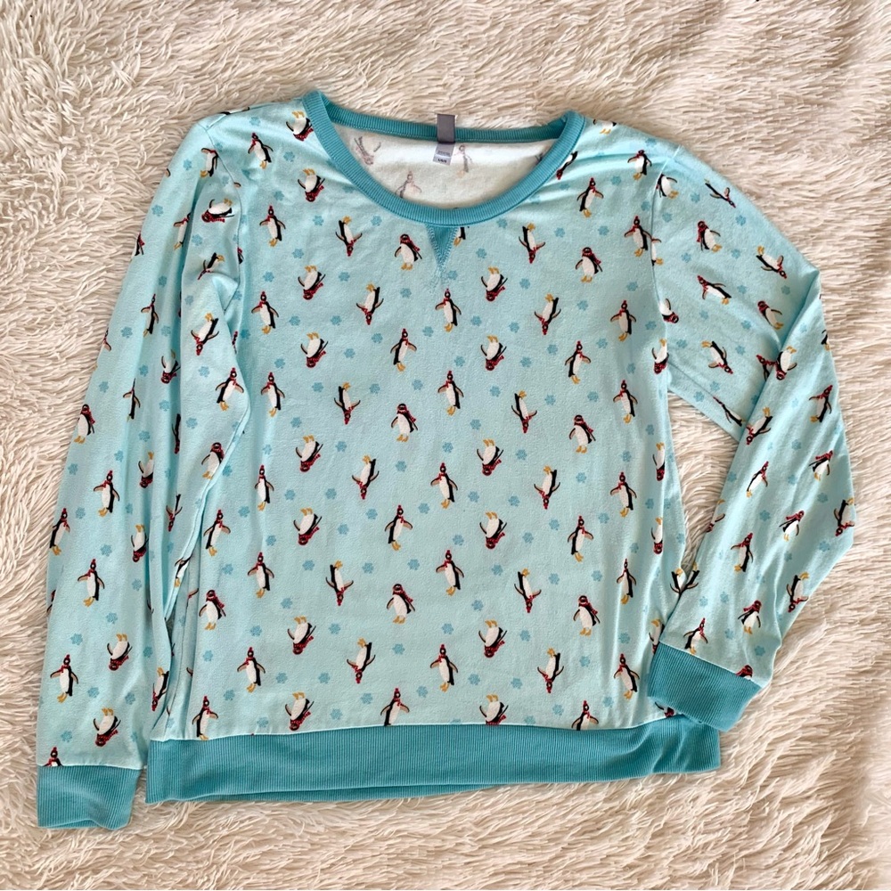 Pj Couture Penguin/Snowflake Pajamas Set•NWT - Picture 4 of 9